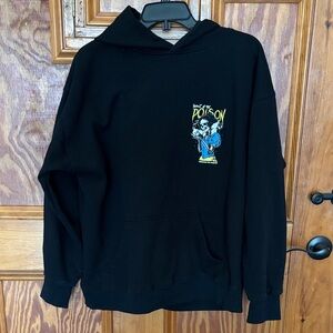 Assholes Live Forver Black Graphic Product of the Poison Hoodie